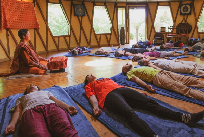 Anahata Yoga Retreat: Yoga Nidra & Restorative Yoga Teacher Training. In-person 16 day residential at Anahata Yoga Retreat, Golden Bay, New Zealand. Followed by a 3-month online training package. 